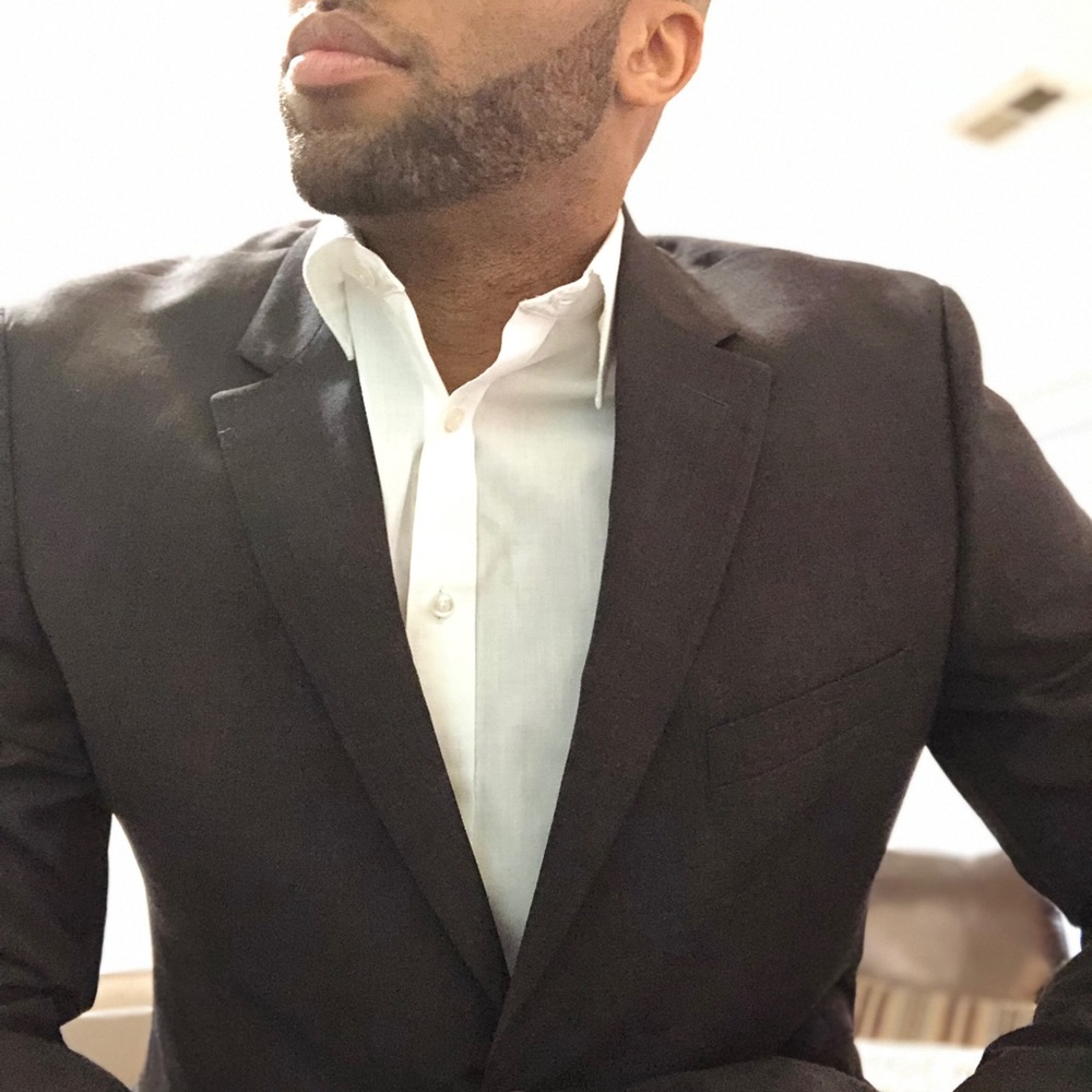 Full men suit 42 regular dark grey S&K